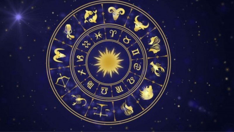   Tots els signes d'astrologia sobre una roda