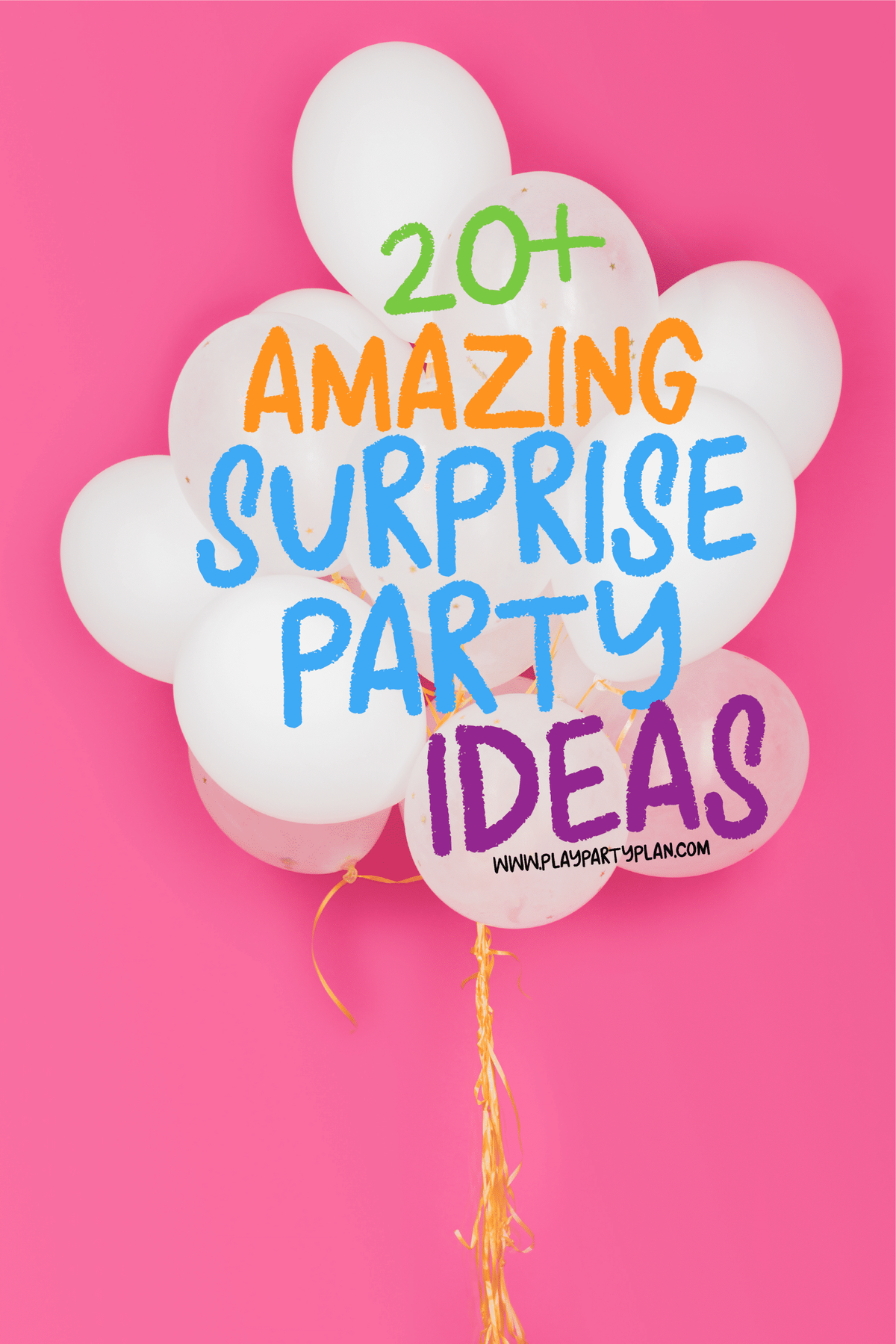 Potřebujete nápady, jak uspořádat překvapení pro manžela, nejlepšího přítele nebo dokonce pro matku? Spousta skvělých nápadů na večírky s překvapením, včetně motivů, dekorací, pozvánek a dokonce i tiskových překvapení pro večírky!