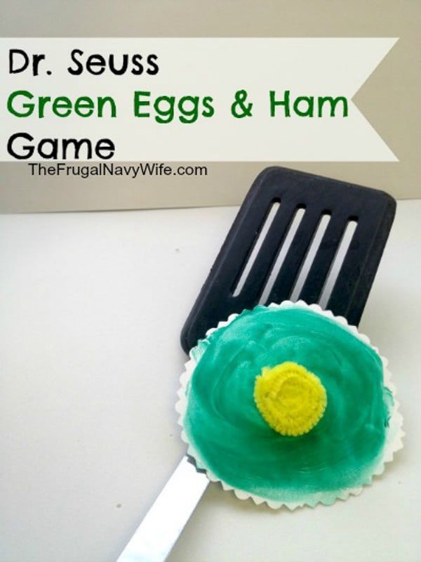 Green Eggs y jamón voltear y otros juegos de Dr Seuss