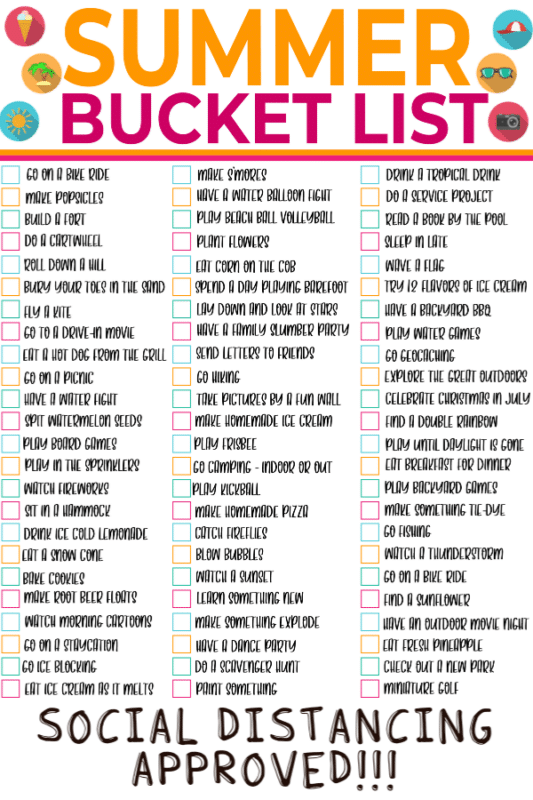 100+ Awesome Summer Bucket List Ideas for 2020