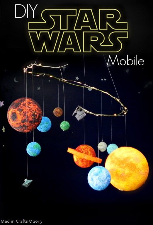 Nave móvil del Día de Star Wars