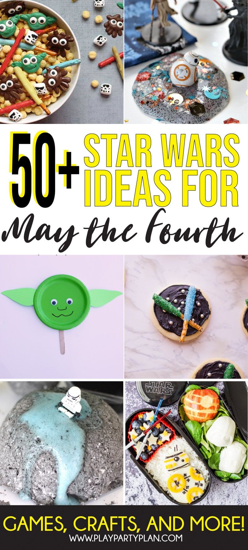 Οι καλύτερες ιδέες για την Ημέρα του Star Wars με τα πάντα, από ιδέες για πάρτι έως χειροτεχνίες και άλλα! Τόνοι εξαιρετικών τρόπων για να γιορτάσουμε το τέταρτο του Μαΐου!