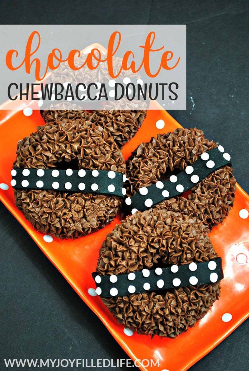 Donuts de Chewbacca para decir que el cuarto esté contigo