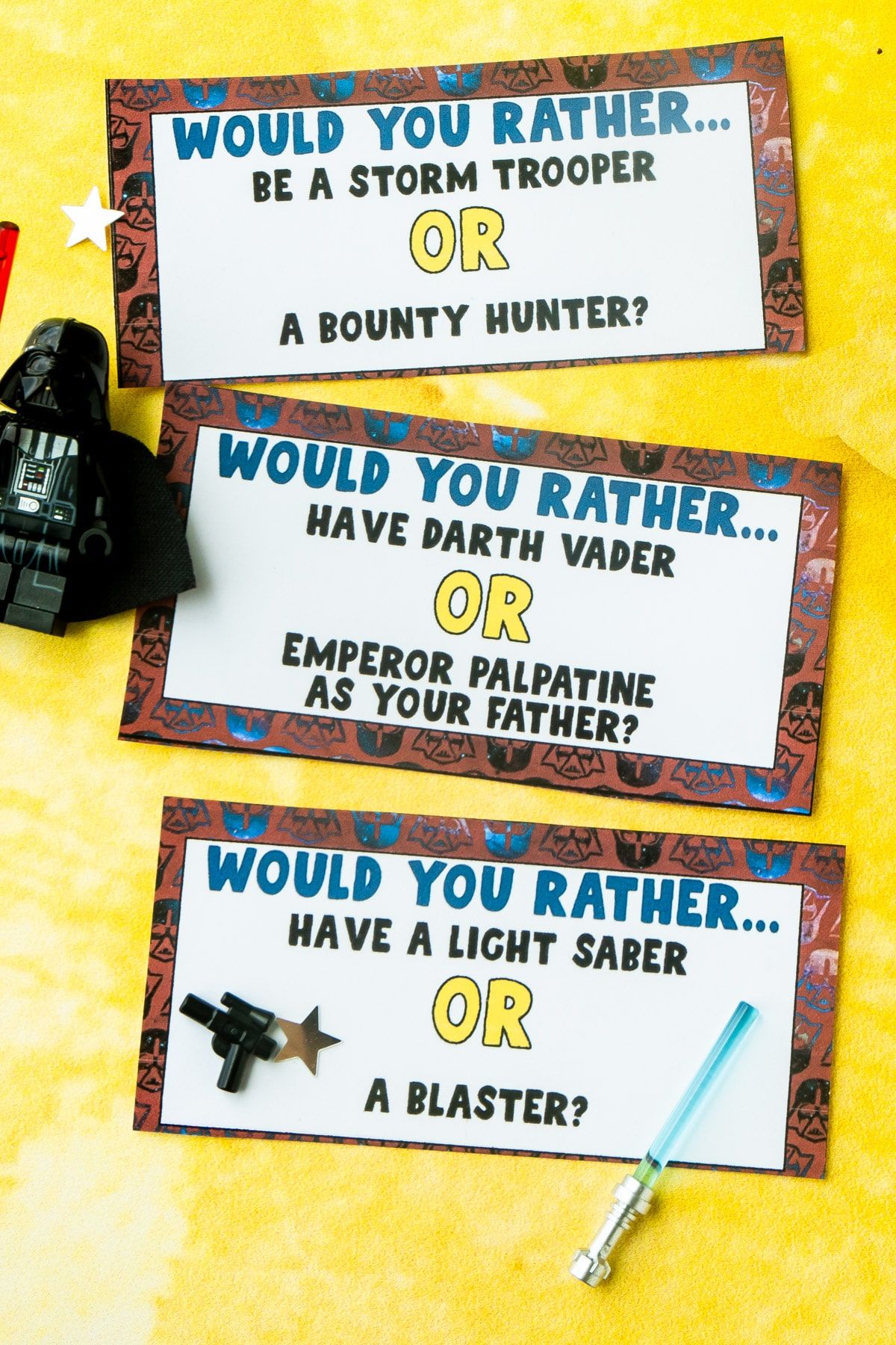 Star Wars ¿Preferirías cartas?
