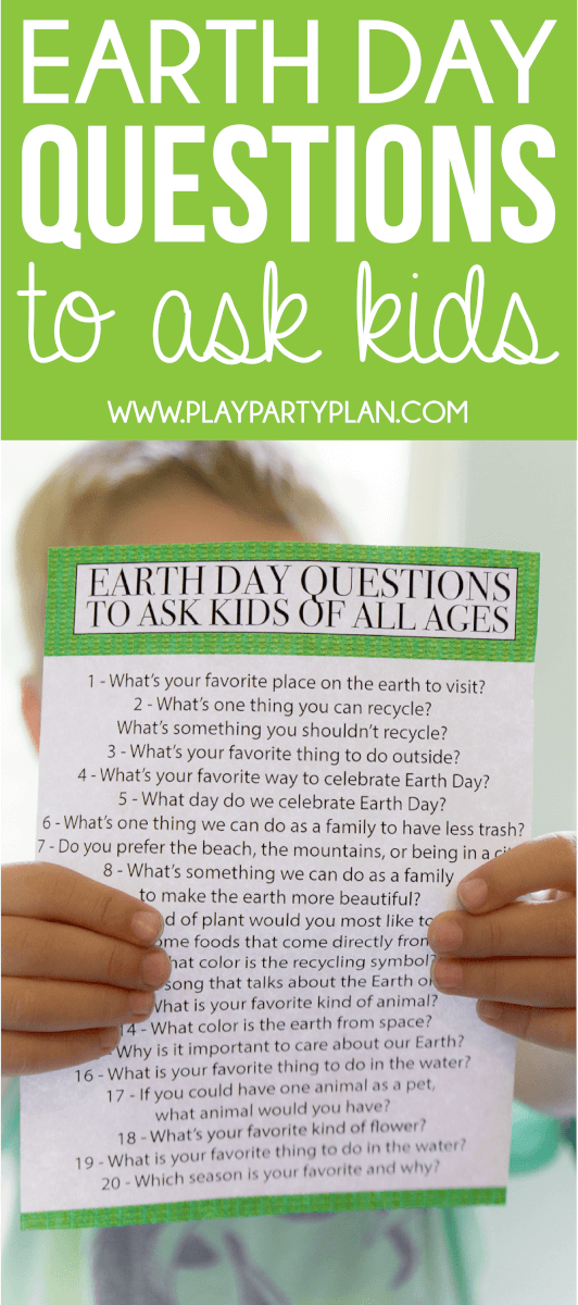 Ερωτήσεις και δραστηριότητες κουίζ για την Ημέρα της Γης που έχουν να κάνουν με τα παιδιά σας! Λατρεύοντας αυτήν την ιδέα να καθίσετε με τα παιδιά προσχολικής ηλικίας ή τα μεγαλύτερα παιδιά σας και να κάνετε αυτές τις ερωτήσεις!