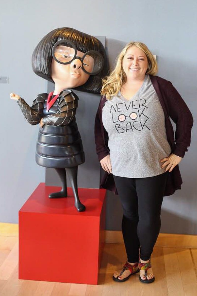Edna Mode & Frozone inspireerde Incredibles-shirts om te maken