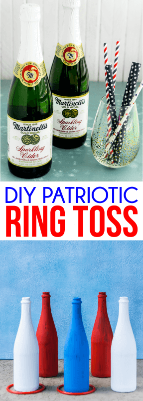 Patriotisk DIY Ring Toss-spil