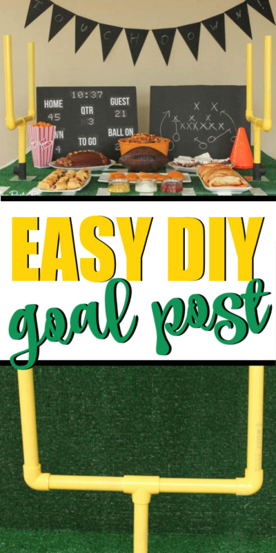 Faça essas metas de campo de tubo de PVC DIY fáceis em minutos para adicionar um pouco de diversão à sua próxima mesa de futebol!