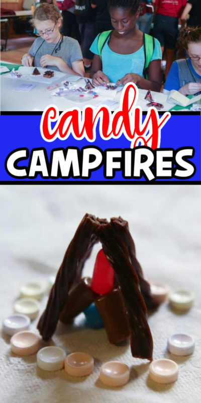Candy Campfire Activity ja ilmainen tulostettava