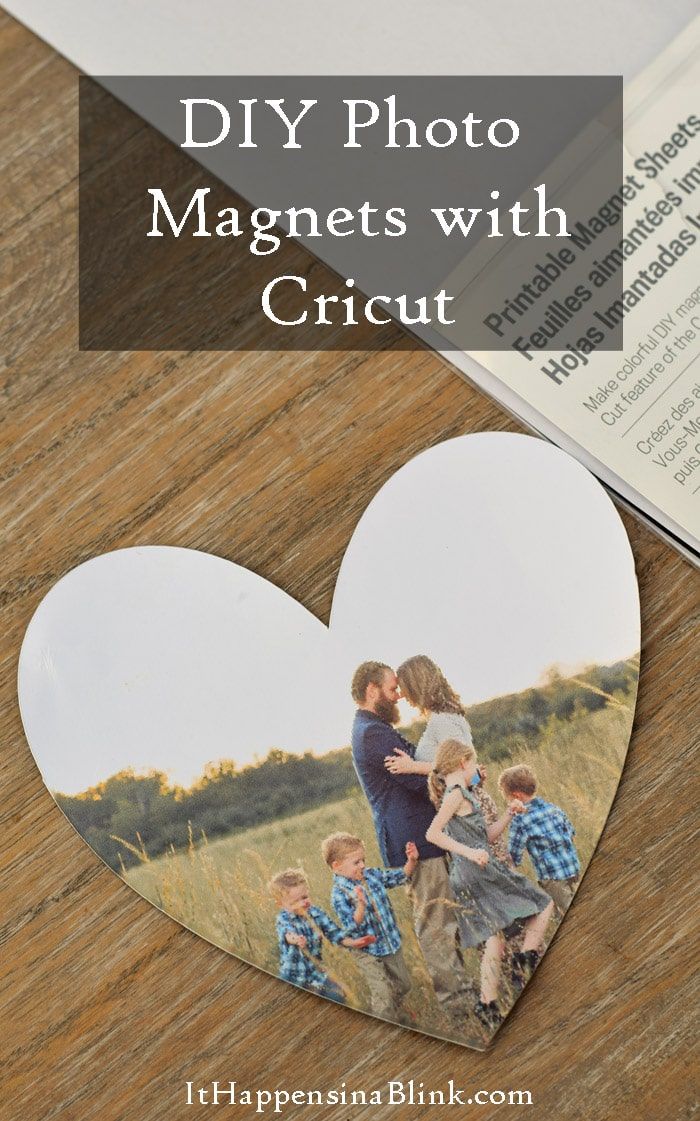 Magnet dibuat dengan Cricut Explore Air