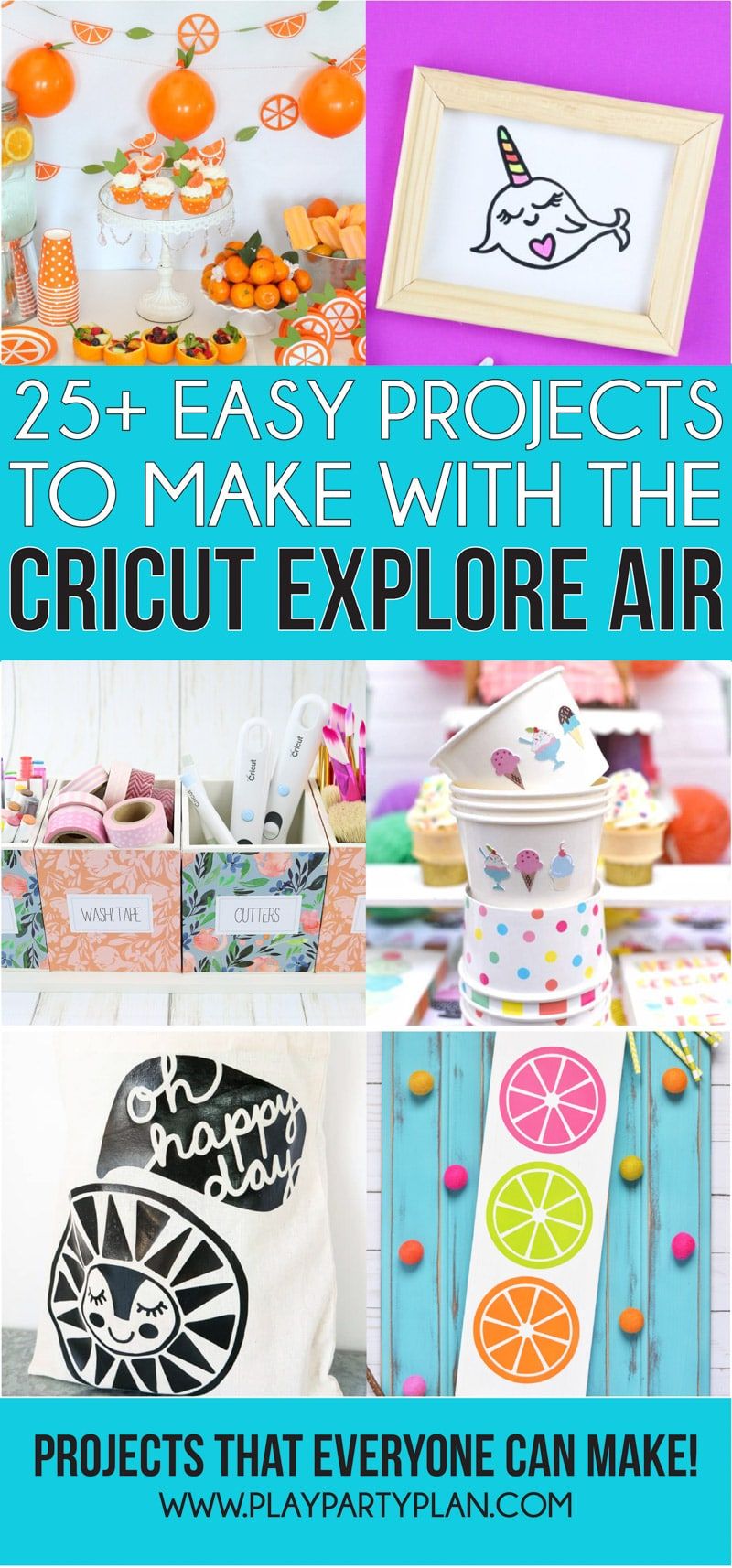 Bir Cricut Explore Air veya Cricut Maker ile yapabileceğiniz çok sayıda başlangıç ​​Cricut projesi! İster onları satsınlar isterse kendiniz için DIY yapmak isteyin - bu fikir listesinde herkes için bir şeyler var!