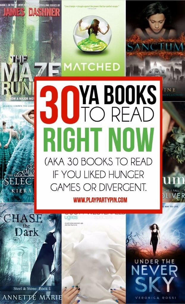 30 grans llibres per a joves com Divergent. Definitivament, és imprescindible si us agradaven Divergent o Hunger Games. Alguns dels millors llibres per llegir aquest any.