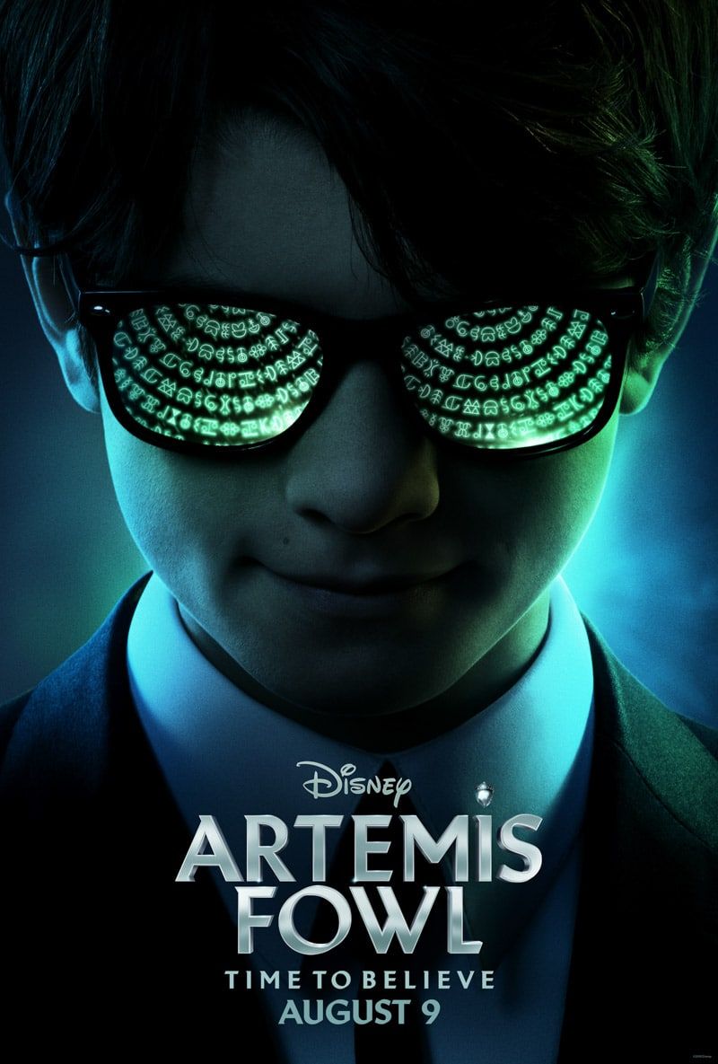 Плакат на Artemis Fowl и списък на филмите на Дисни, излизащи през 2019 г.
