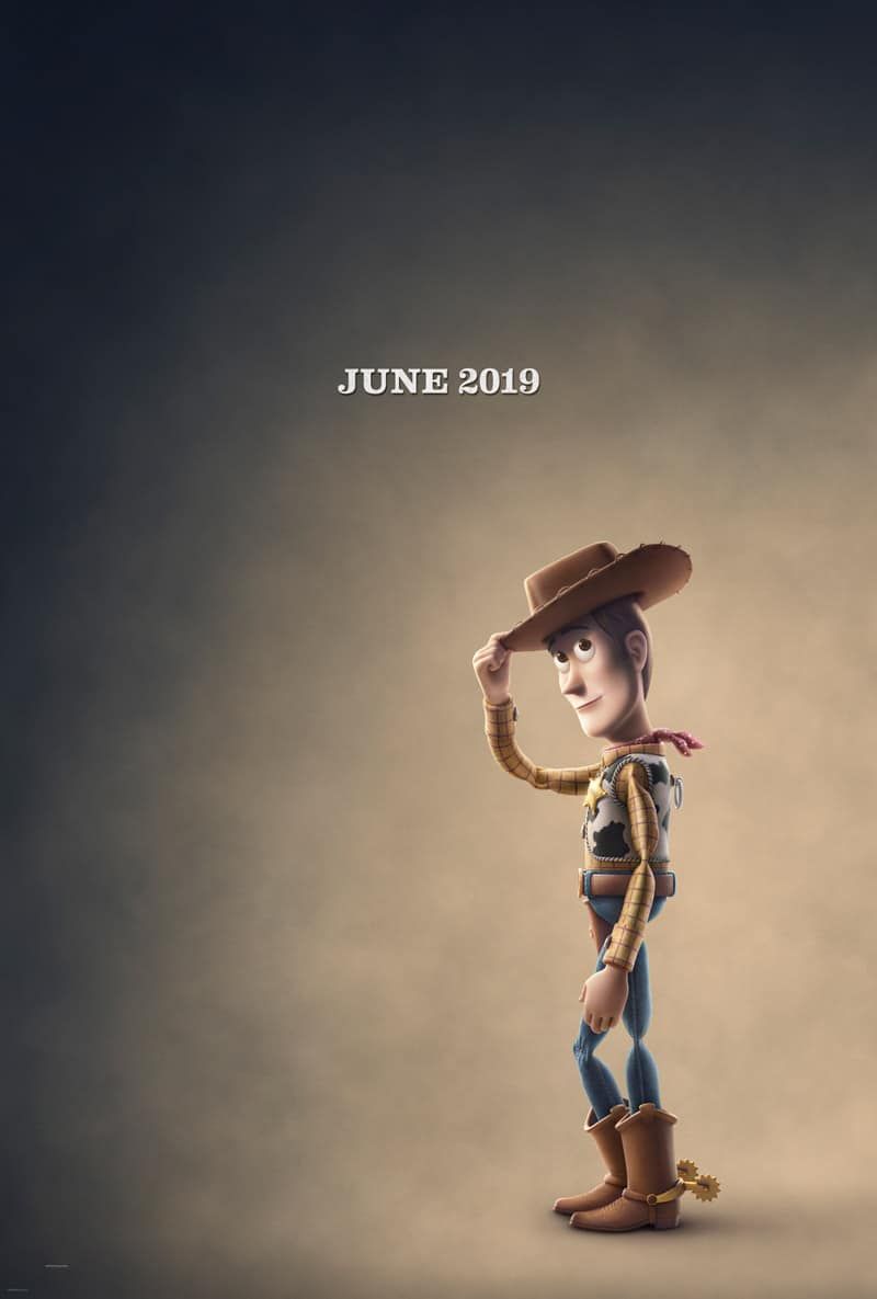 Cartell de la pel·lícula Toy Story 4 i una llista de pel·lícules de Disney que sortiran el 2019