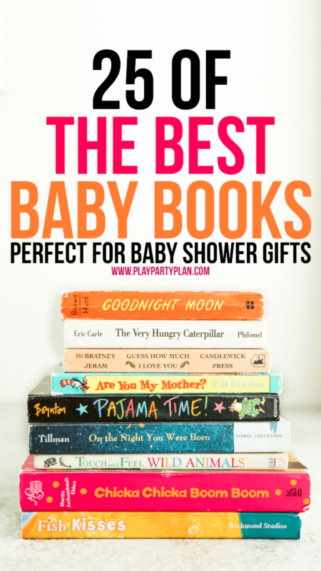 Más de 25 de los mejores libros para baby shower