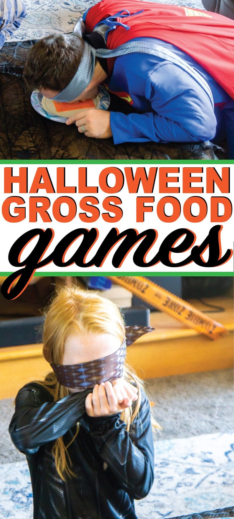 Könnyű Halloween játék! Találd meg a bruttó Halloween ételt (vagy Halloween cukorkát!).