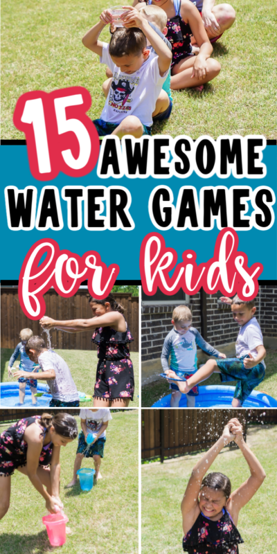 משחקי המים הטובים ביותר לילדים ומבוגרים
