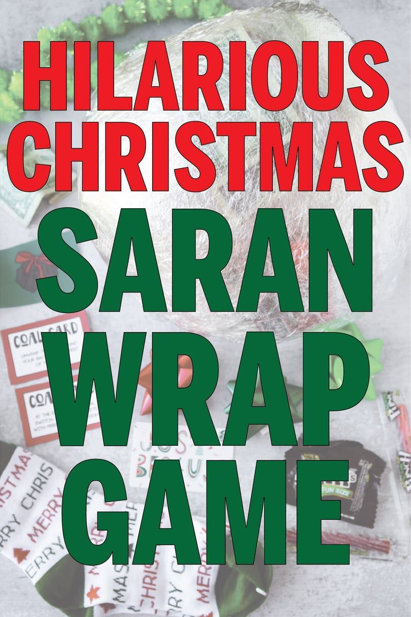 Le meilleur jeu de balle de Noël Saran Wrap avec des instructions sur la façon de faire le ballon, ce qu