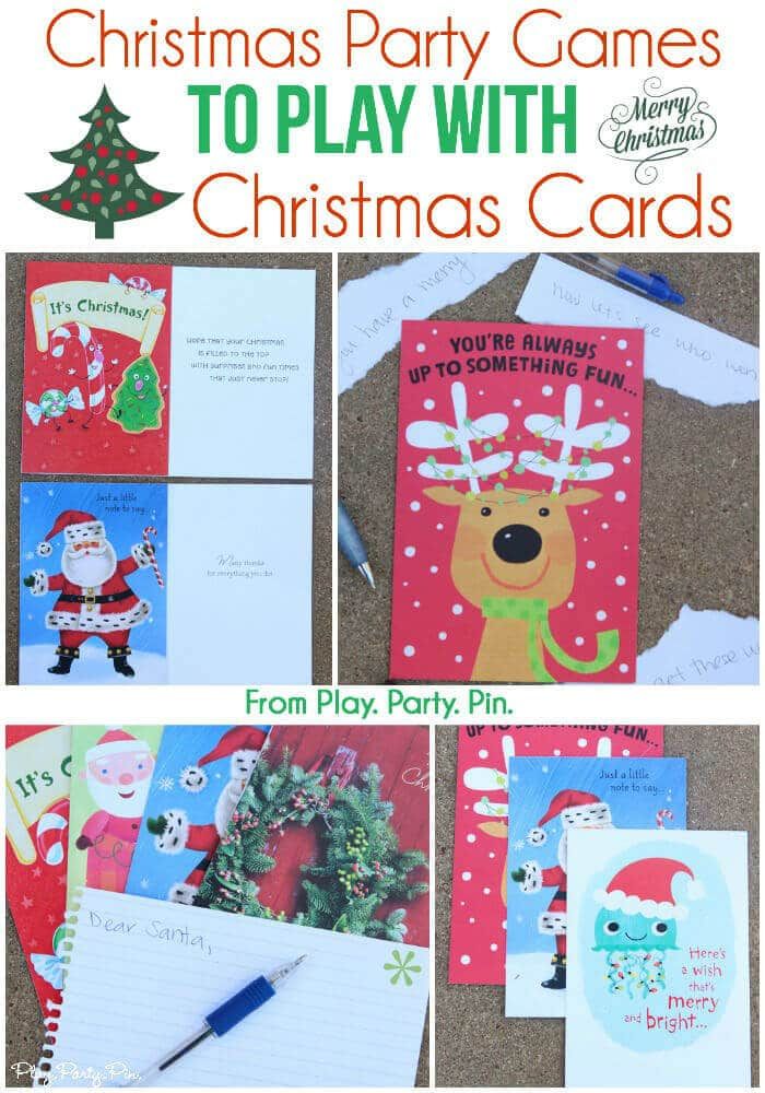 Wymieszaj w tym roku jedną z tych kreatywnych gier świątecznych z www.playpartypin, używając kartek świątecznych! Kartka świąteczna Balderdash brzmi zabawnie!