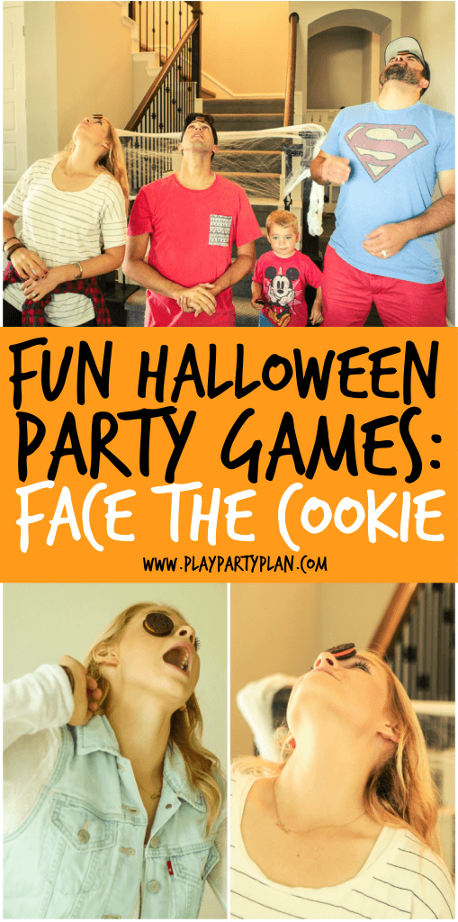 Halloween Party Game Ideas - Face The Cookie