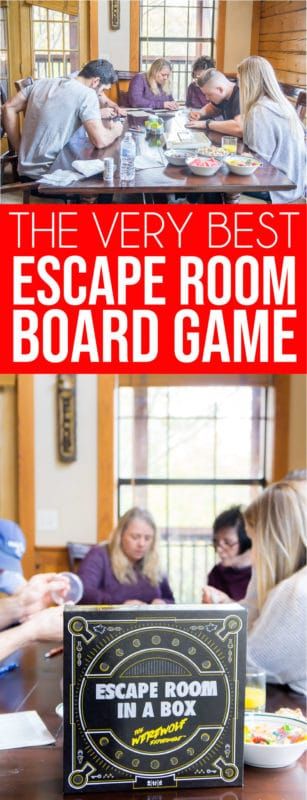 Najboljša družabna igra Escape Room