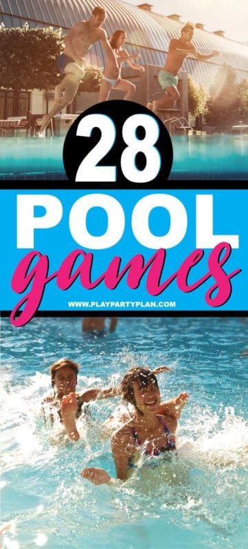 28 leuke zwembadspellen voor alle leeftijden