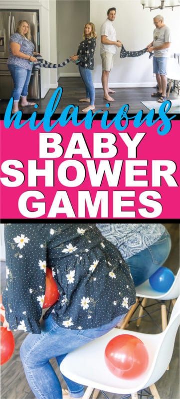 ¡20 de los mejores juegos de baby shower que no son aburridos! ¡Perfecto para una ducha mixta, para grupos grandes y para duchas temáticas para niños o niñas! ¡Son divertidos, fáciles de configurar y totalmente únicos! ¡Juega un minuto para ganarlo con estilo con parejas o individualmente para un divertido baby shower!