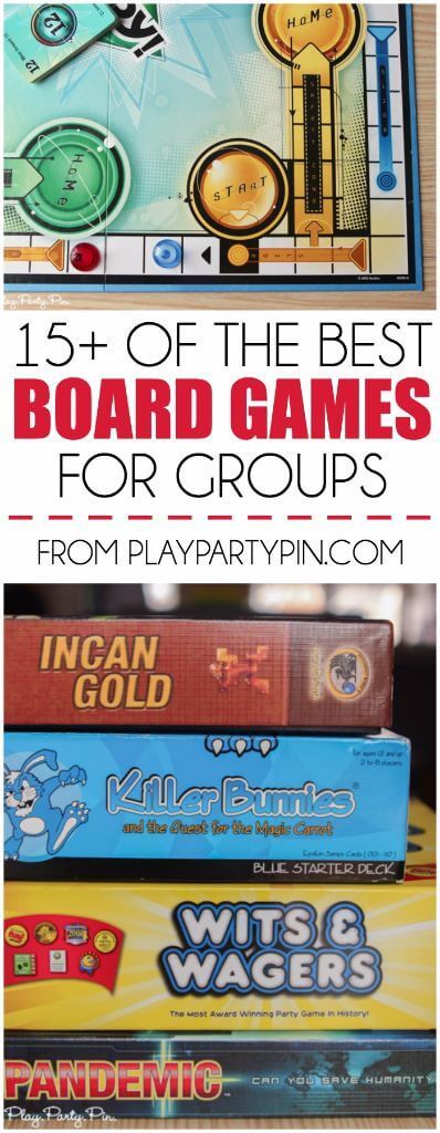 2 खिलाड़ियों के लिए बोर्ड गेम सहित सभी आकार के समूहों के लिए सर्वश्रेष्ठ बोर्ड गेम्स में से 15, बहुत सारे खिलाड़ियों के लिए बोर्ड गेम, और बहुत कुछ। मैं सहित महान खेल विचारों के बहुत सारे