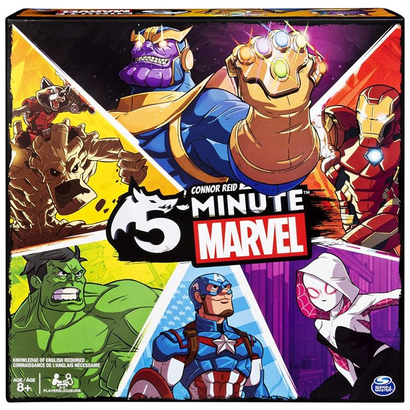 Marvel iedvesmotas galda spēles bērniem