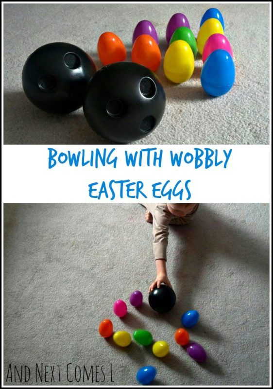 egg bowling og andre påskeaktiviteter
