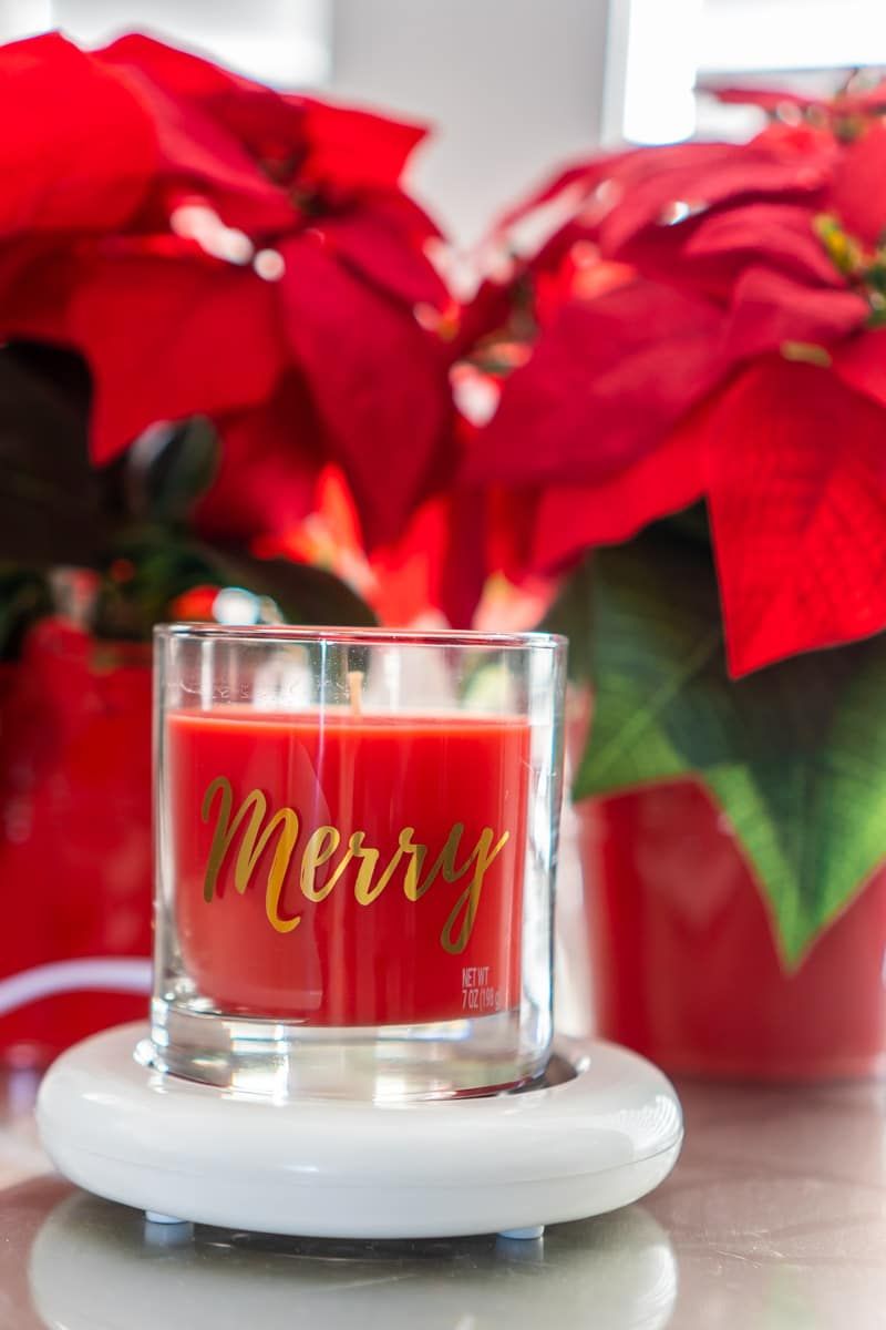 Use velas para adicionar aromas às suas ideias favoritas da festa de Natal