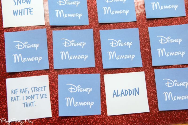 Jogo de correspondência da Disney para impressão gratuito, muito divertido para os amantes da Disney! Adoro jogar este jogo de memória da Disney com meus amigos e meus filhos.