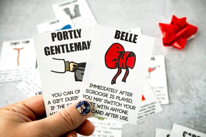 Belle un Portly Gentleman kārtis