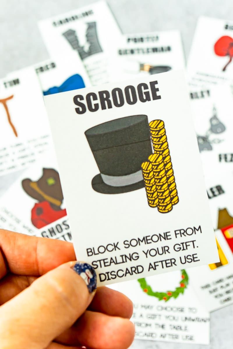 Scrooge swoją kartę sąsiada