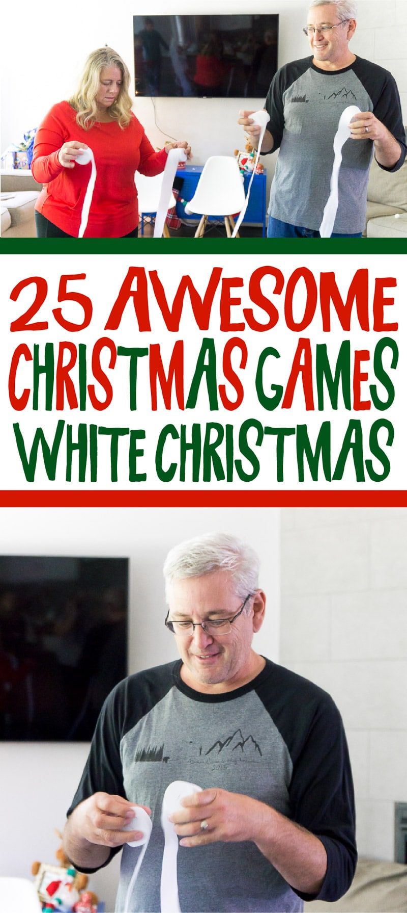Permainan Krismas yang menggembirakan untuk orang dewasa, kanak-kanak dan remaja