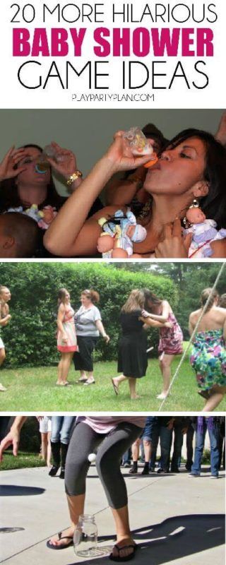 20 More Hilarious Baby Shower Games