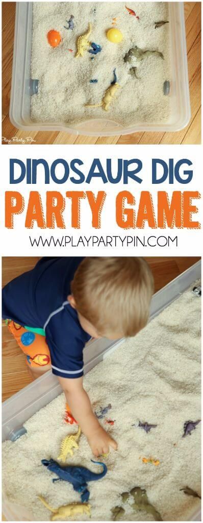 Toredad dinosauruste seltskonnamängud! See dinosauruste kaevamise idee sobib ideaalselt kõigile dinosauruste armastajatele!