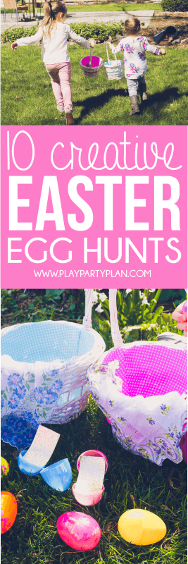 Más de 10 ideas divertidas y creativas para la búsqueda de huevos de Pascua