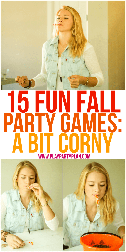 Prueba estos juegos de otoño en tu próxima fiesta de otoño