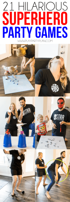 21 Super Superhero Party Games