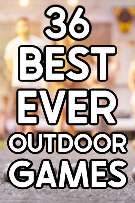 36 z nejzábavnějších outdoorových her pro všechny věky