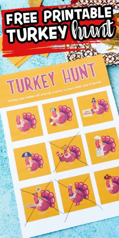 Turkey Hunt Game Ideas