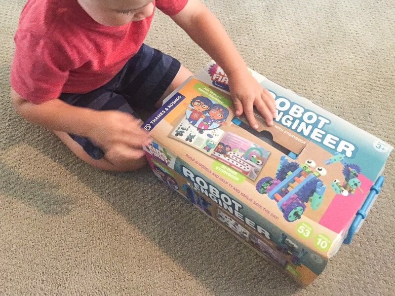 Uwielbiamy roboty jako prezenty dla 3-letniego chłopca