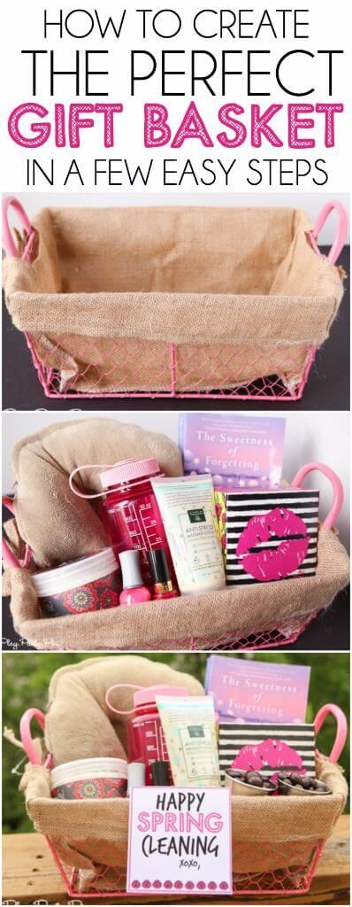 Обичате тези съвети за създаване на перфектната кошница за подаръци и колко сладка е тази идея за пролетно почистване на подаръчна кошница? Аз