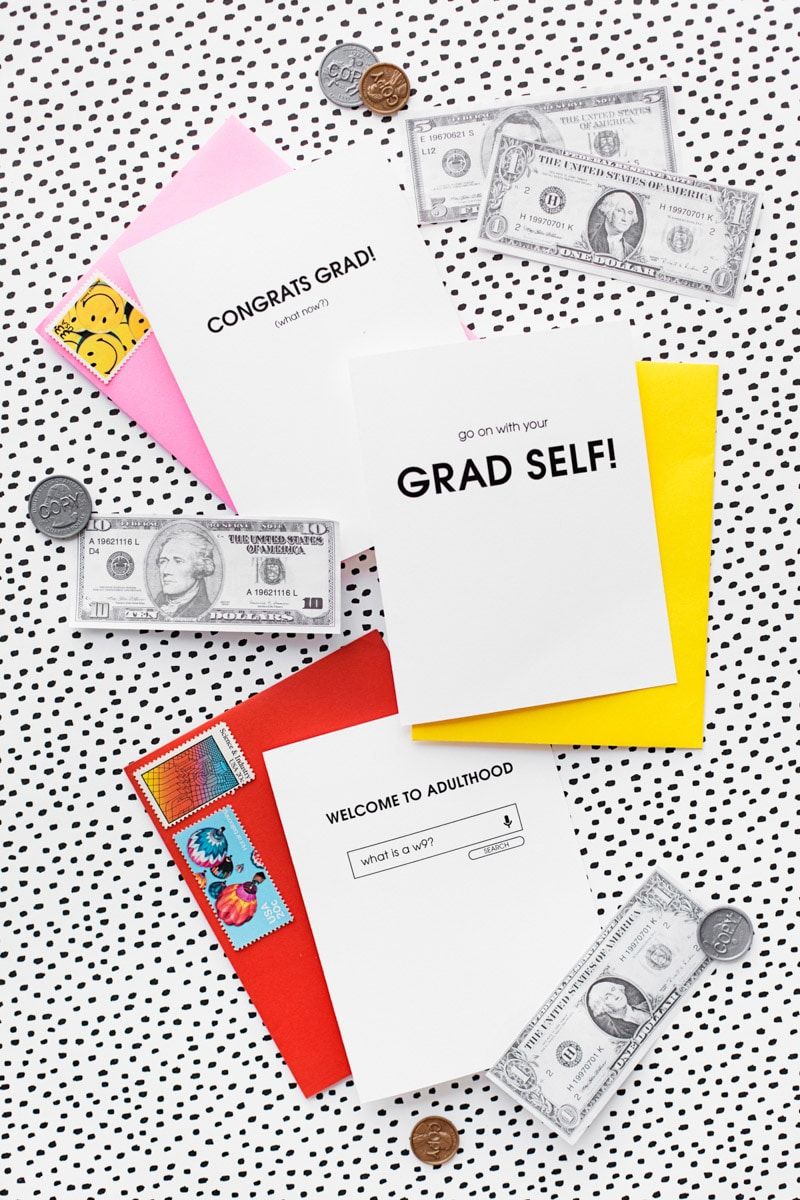 Bienvenido a las tarjetas de edad adulta y otros regalos de graduación
