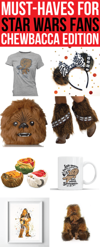 29 Chewbacca-items die elke Star Wars-fan nodig heeft