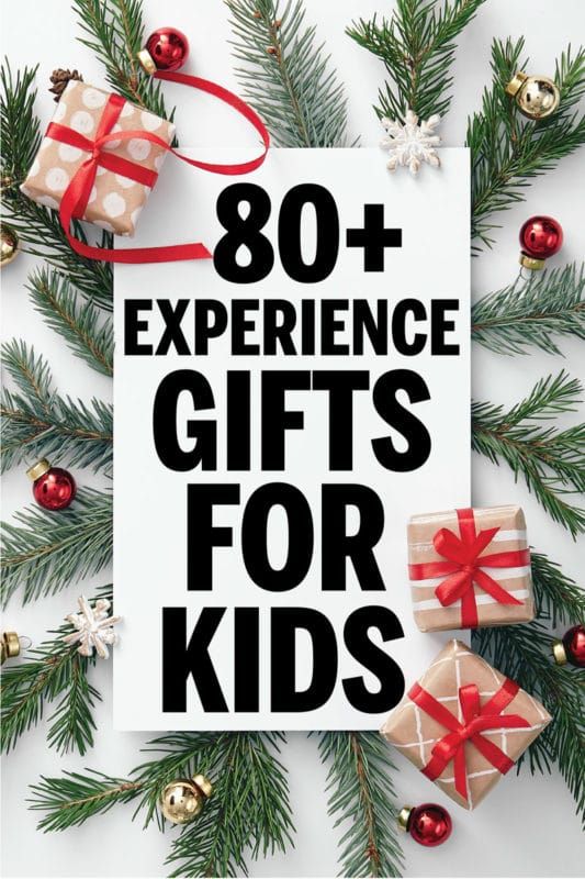80 מתנות חוויה מדהימות לילדים