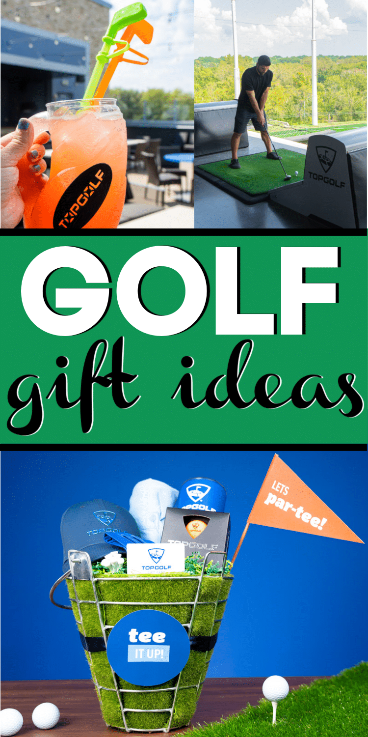 Leuke golfcadeaus voor mannen of vrouwen! Alles van een DIY golfgeschenkmand tot coole gepersonaliseerde cadeaus voor hem!