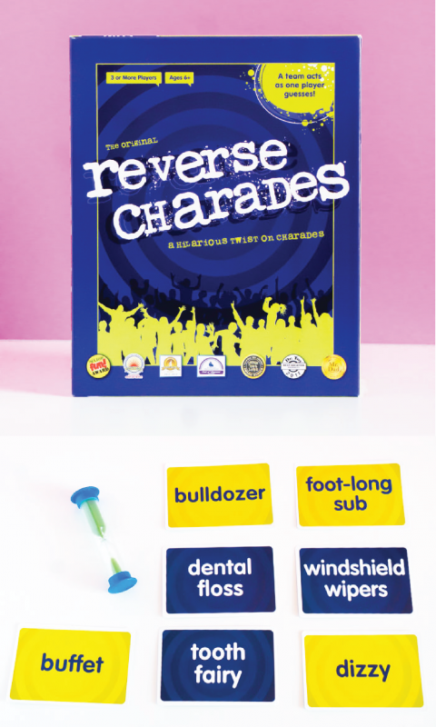 Το Reverse charades είναι ένα από τα καλύτερα επιτραπέζια παιχνίδια για ενήλικες
