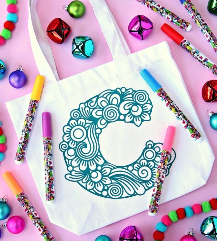 Uma bolsa para colorir é um dos melhores presentes para as crianças